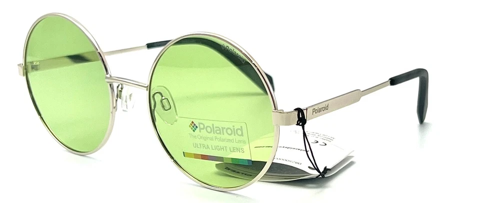 NUEVAS GAFAS DE SOL POLAROID PLD4052/S 1EDUC PLATEADAS AUTÉNTICAS 55-20 145 1 Foto 1 de 3