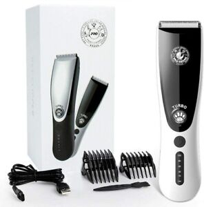 Electric Pet Dog Clipper Cordless Animal Hair Grooming Trimmer Shaver USB Silent