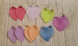 VENTA Juego de 7 Pendientes Mujer Pendientes Multicolor Material Gelatina Pendientes - Imagen 1 de 1