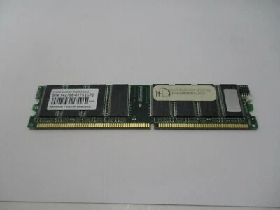 Transcend TS64MLD64V3F5 210DDR512028 512MB DDR333 DIMM 2.5-3-3  Memory - Image 1 of 3