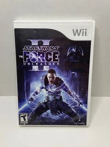 Star Wars The Force Unleashed II Case & Game Manual for Nintendo Wii - Picture 1 of 3