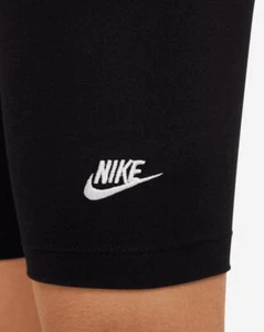 NIKE SHORTS NSW 7 GIRL - BLACK - DX5066-010 - Picture 1 of 1