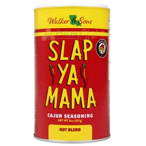 Slap Ya Mama Cajun Seasoning Hot Blend 8 Oz Gluten Free Shaker Bottle DR374 - Picture 1 of 6