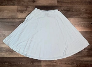 Vintage Frayne Baby Blue Flare Pull On Rock Size M Made In USA - Bild 1 von 8