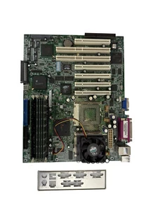 Motherboard ASUS CUR-DLS 2x SOCKET 370 ATX Pentium III 1024MB PC133 ECC - Zdjęcie 1 z 10