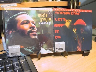 (2) MFSL 2038/9 Hybrid/SACD Marvin Gaye, What’s Going On/Let's Get It On  Sealed - Image 1 of 4