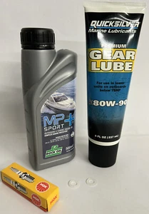 5HP HONDA BASIC SERVICE KIT Oil Washers BPR5ES Spark Plug BF5A 4 Stroke Outboard - Picture 1 of 1
