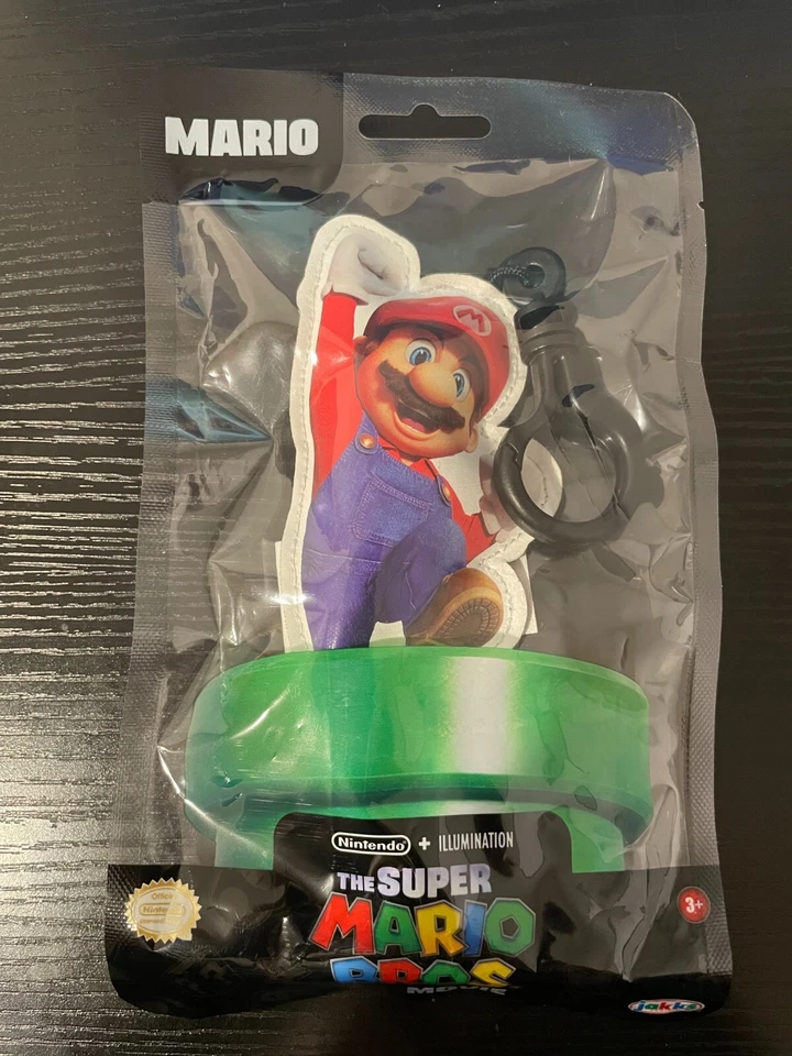 The Super Mario Bros. Movie Mario Hanger Plush - Image 1 of 1
