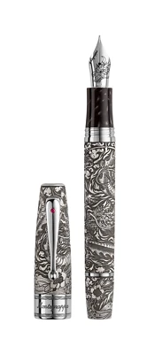 Montegrappa Imperial Year of the Dragon Füllfederhalter Silber Ltd. Edition 333 - Bild 1 von 4
