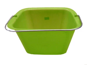 4 x PLASTIC STORAGE BASKET HOLDER with HANDLE kitchen peg toy holder - Picture 1 of 1