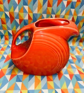 NEU FIESTA GROSSER SCHEIBENKRUG nicht mehr produziert Persimone orange FIESTAWARE Scheibe 67 Unzen - Bild 1 von 6