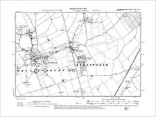 Bassingbourn, Kneesworth, old map Cambs 1903: 58NW