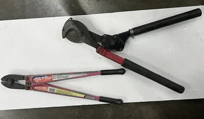 hk porter ratcheting cutters 28"   series 2000 24" Lot Of 2 - Image 1 of 4