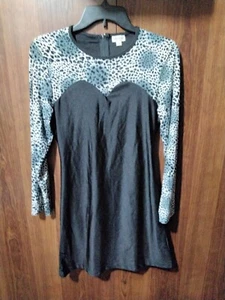 Glam Fashions Etuikleid Animal Print schwarz XL - Bild 1 von 2