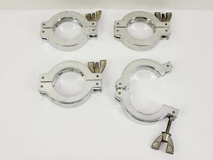 (Lote de 4) Abrazadera de tuerca de ala de aluminio Kurt Lesker QF40-150-C KF/NW40 - Imagen 1 de 7