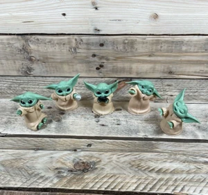 5x The Mandalorian The Child Grogu Action Figur Bounty Sammlung Star Wars Lot - Bild 1 von 24