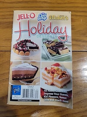 Holiday Desserts Magazine Chocolate Simple Recipes Jell-O, Cool Whip, Baker's - Image 1 of 4