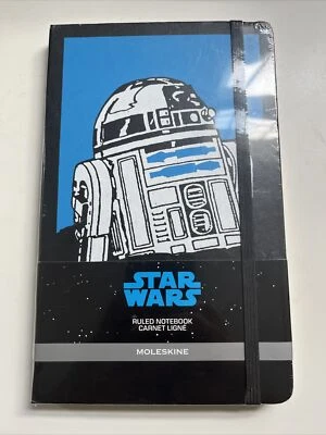 Moleskine ruled notebook 5x8.25 Star Wars R2D2 Limited Edition - Image 1 of 2