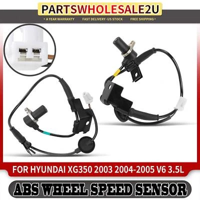 2 peças sensor de velocidade de roda ABS traseiro para motorista e passageiro para Hyundai XG350 2003-2005 - Imagem 1 de 4