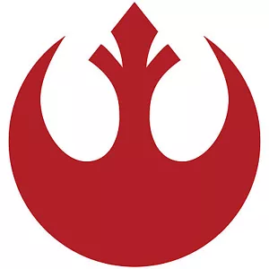 Star Wars Rebel Alliance Star Crest Logo 6" Vinyl Decal Sticker Starbird Phoenix - Foto 1 di 11