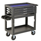 Strong Steel Utility Cart (3 Drawers + 3 Shelves) Overall Size- 830X420x870mm