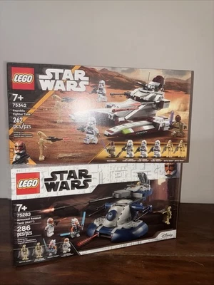 Lego Star Wars 75283 Armored Assault Tank (AAT) NIB & 75342 Republic Tank! - Image 1 of 4