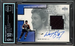 2000 UPPER DECK PROS PROSPECTS WAYNE GRETZKY ALL STAR JERSEY AUTO ARENA CLUB 9 - Picture 1 of 3