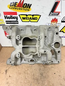 EDELBROCK PONTIAC S.P.2.P ALUMINUM INTAKE MANIFOLD 67-79 326-455  V8  3420 - Bild 1 von 8