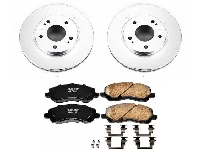 Kit de pastillas de freno delanteras y rotor para Dodge Stratus 2001-2005 2002 2003 2004 CJ868DD 2001-2005 Foto 1 de 1