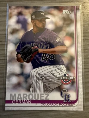 2019 Topps Opening Day - German Marquez #85 - Image 1 of 2