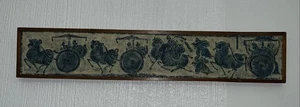 Antike seltene Steinreiben "Pferde und Streitwagen" Han Dynastie - 147 n. Chr. - Bild 1 von 10