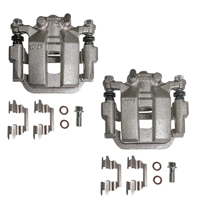 Pinzas de freno de disco traseras de eje Detroit con soporte para Infiniti G35 G37 M35 Foto 1 de 4