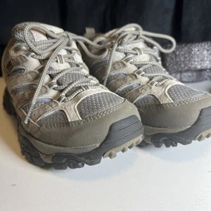 Merrell Women's Moab 2 Waterproof Falcon Sz 7.5 J06084 Hiking shoes EUC - Picture 1 of 7
