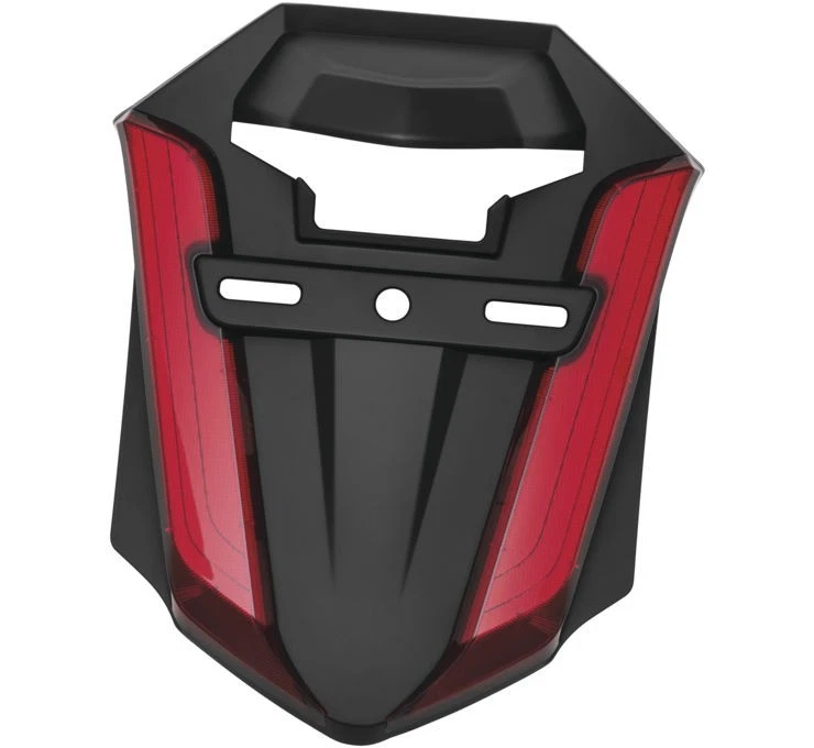 Cubierta guardabarros trasero Kuryakyn 3259 Omni L.E.D 18-20 Honda Goldwing 1800 negro satinado Foto 1 de 1