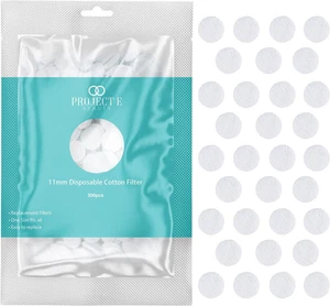 500Pcs Cotton Filter (11Mm) by Project E Beauty | Microdermabrasion Device Re... - Picture 1 of 12
