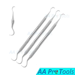 3 Heavy Duty Stainless Steel Dental Tarter Scale Helps Remove Tartar and Plaque - Picture 1 of 3