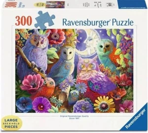 NEW Ravensburger Jigsaw Puzzle 300 XXL Pieces 17466 Night Owl Hoot - Imagen 1 de 2
