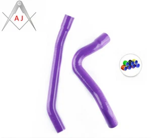 PURPLE SILICONE RADIATOR HOSES KIT FOR 82-92 GM Chevy Chevrolet Camaro Pontiac - Picture 1 of 5