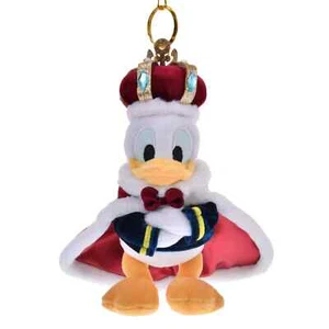 Japan Tokyo Disney Donald Plush Keychain DONALD THE KING BIRTHDAY 【US STOCK】 - Picture 1 of 3