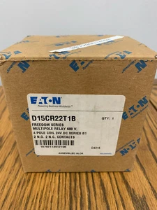 Eaton D15CR22T1B "Nuevo" Serie Freedom Relé Serie 4P 24VDC 2NO 2NC - Imagen 1 de 5