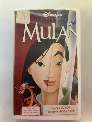 Mulan VHS Clamshell Rita Hsiao VHSshop - Image 1 of 4