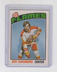 1976/77 O-Pee-Chee Atlanta Flames Guy Chouinard Rookie RC card #316 - Bild 1 von 2