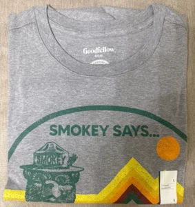 Smokey Says... Tshirt Herren Large, brandneu mit Etikett - 894 - Bild 1 von 3