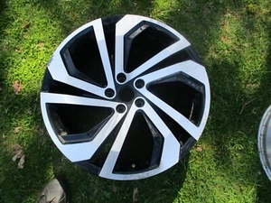 20'' Volkswagen Atlas Cross Sport Machined Black OEM Wheel Rim 2021-2024 70075 - Picture 1 of 20