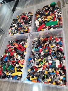 Lego 1kg Piedras Mezcladas Placas Piezas Especiales etc. Star Wars Caballero Pirata Ciudad - Imagen 1 de 5