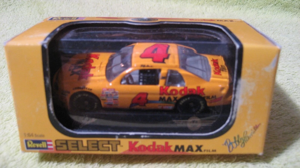 1998 Revell Select BOBBY HAMILTON #4 Kodak Max  Nascar 1/64 Diecast In Box - Image 1 of 4