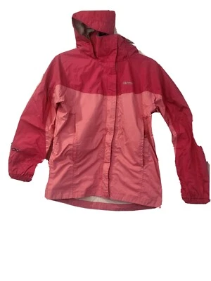 Chaqueta Cortavientos Marmot Juvenil Mediana Rosa Niñas Con Capucha Ligera Exterior Foto 1 de 4