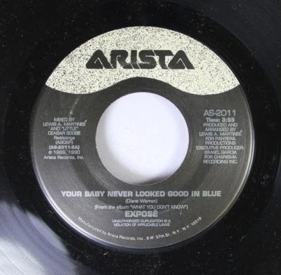 Pop 45 Expose - Your Baby Never Looked Good In Blue / Now That I Found You On Ar - Image 1 of 2