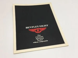 Bentley Eight 1985 folleto - Imagen 1 de 1