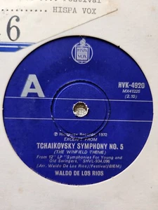 Waldo De Los Rios "The Winfield Theme" 1972 HISPAVOX Oz 7" 45rpm - Picture 1 of 3